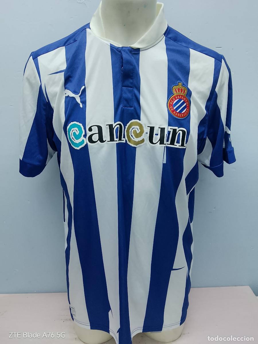 Coleccionismo deportivo: RCD Espanyol camiseta futbol football shirt xxl 60cts