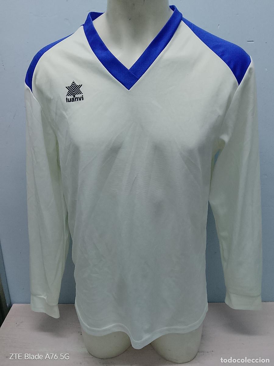Coleccionismo deportivo: Luanvi vintage camiseta futbol match worn football shirt 1990 xl