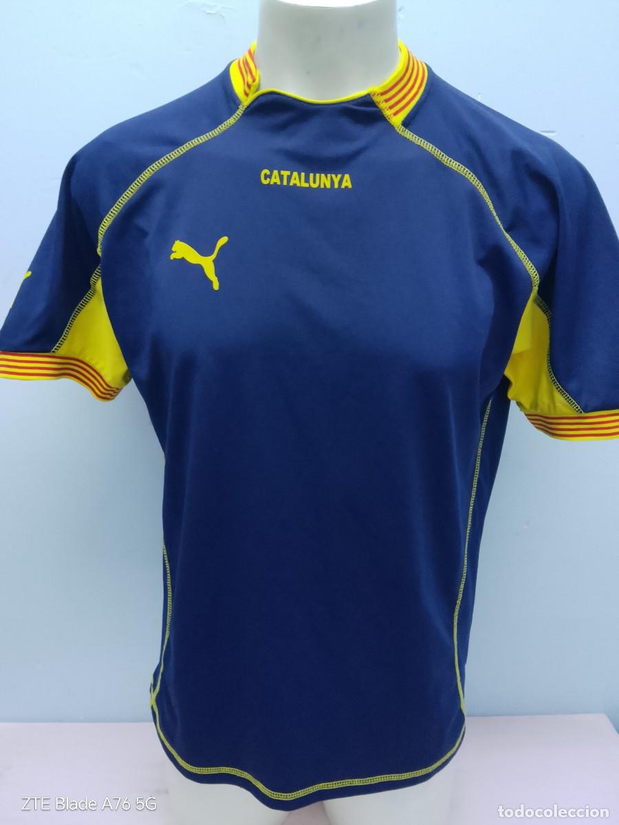 Coleccionismo deportivo: Catalunya seleccion camiseta futbol football shirt M 57cts
