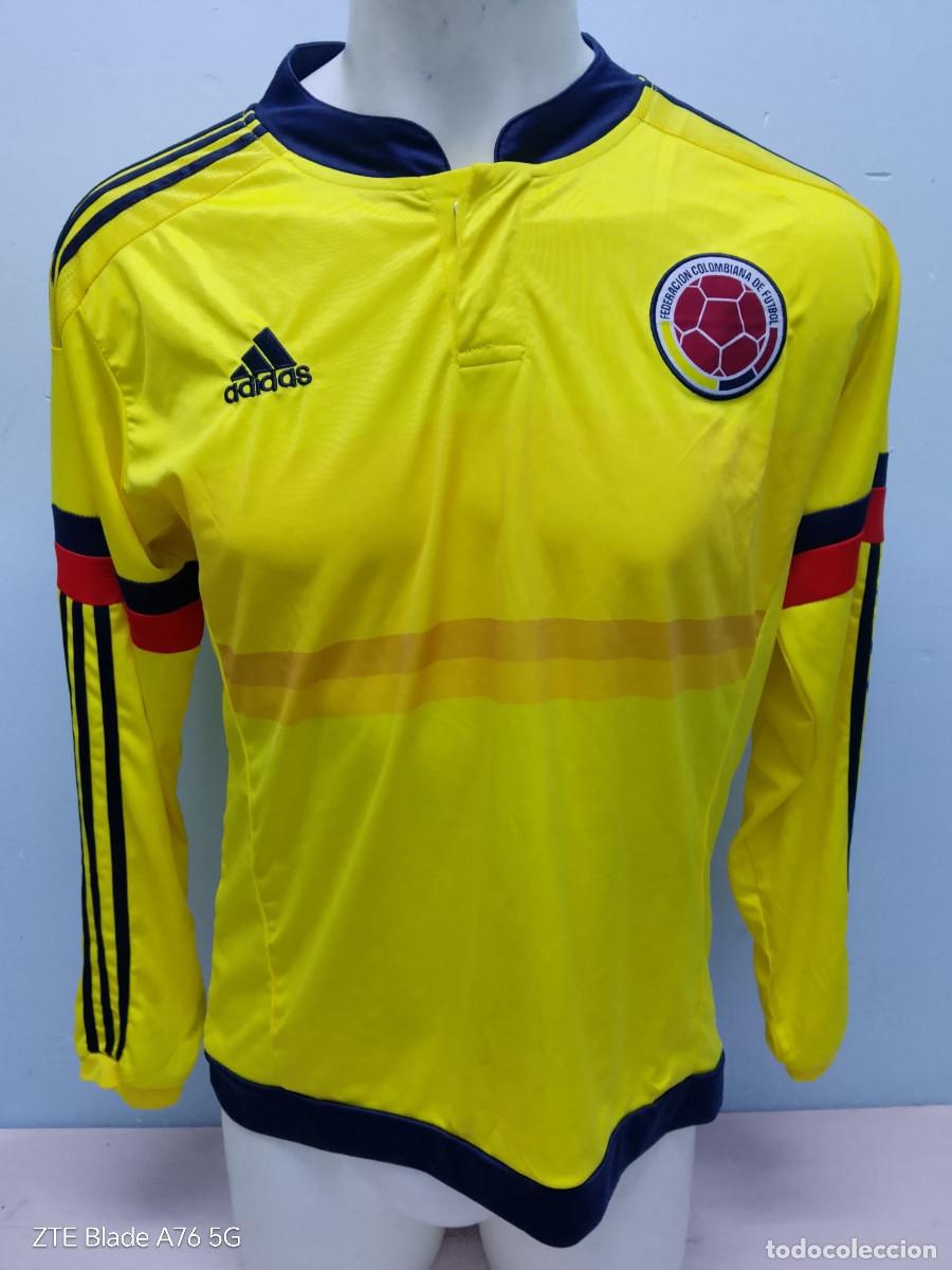 Coleccionismo deportivo: Colombia camiseta futbol football shirt m 57cts seleccion