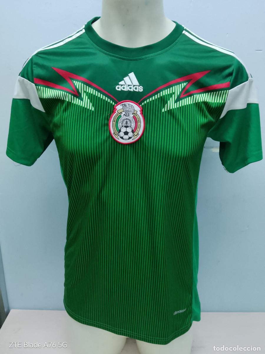 Coleccionismo deportivo: Mexico seleccion camiseta futbol football shirt M 52cts