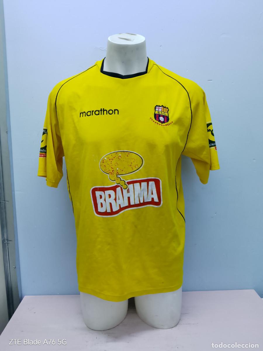 Coleccionismo deportivo: Barcelona Guayaquil Ecuador camiseta futbol football shirt M 60cts