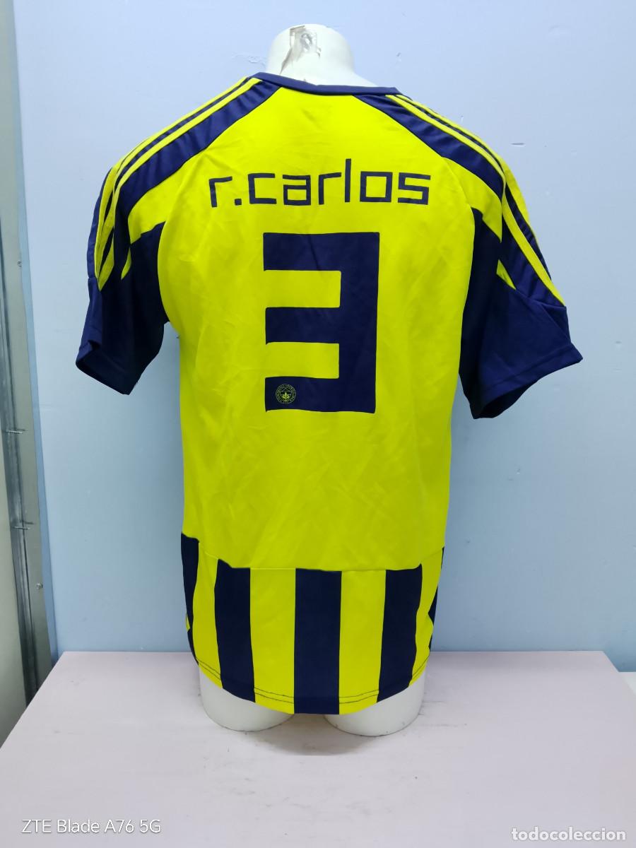 Coleccionismo deportivo: Fenerbahce Roberto Carlos camiseta futbol football shirt turkey L 58cts