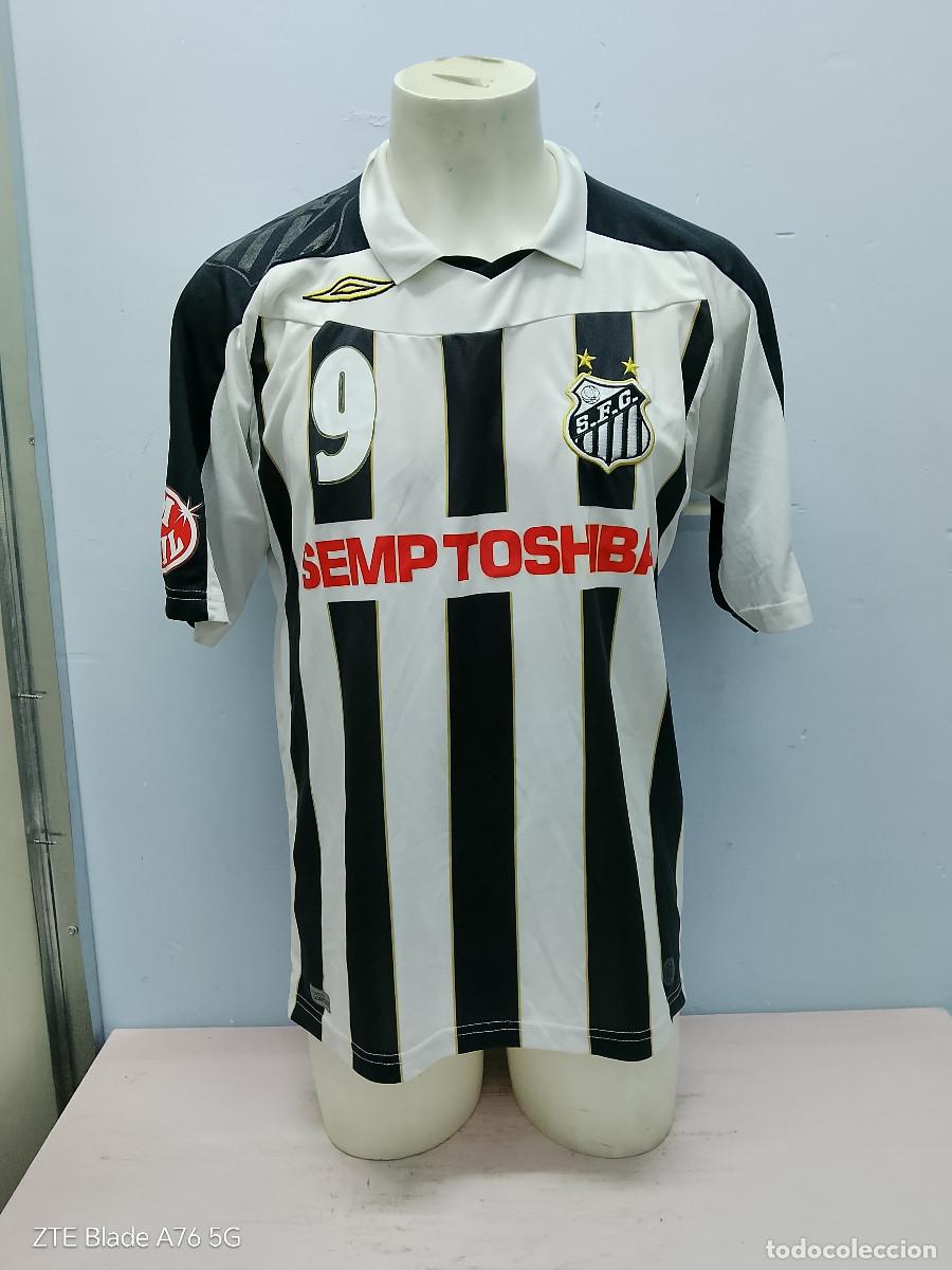 Coleccionismo deportivo: Santos FC camiseta futbol football shirt Brasil L 57cts