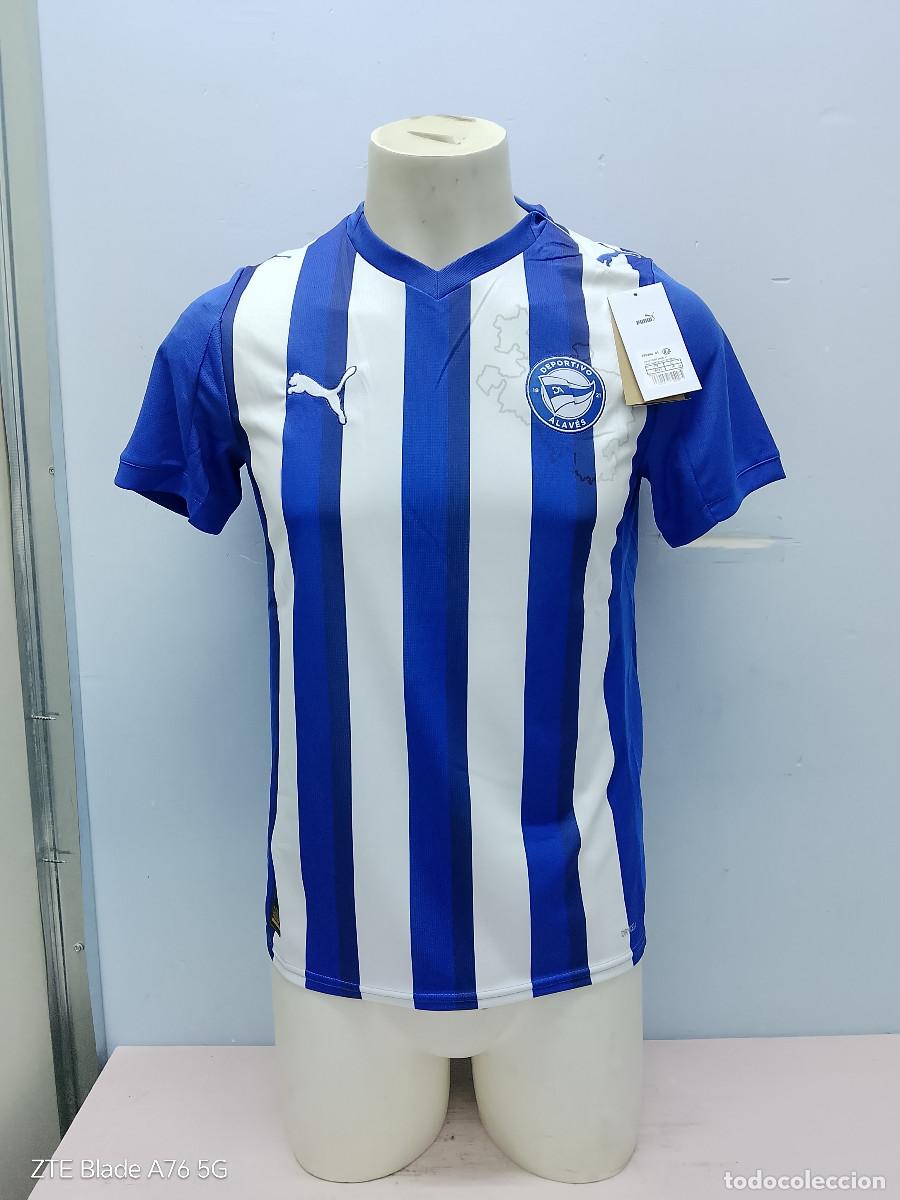 Coleccionismo deportivo: Deportivo Alaves camiseta futbol football shirt xs 52cts