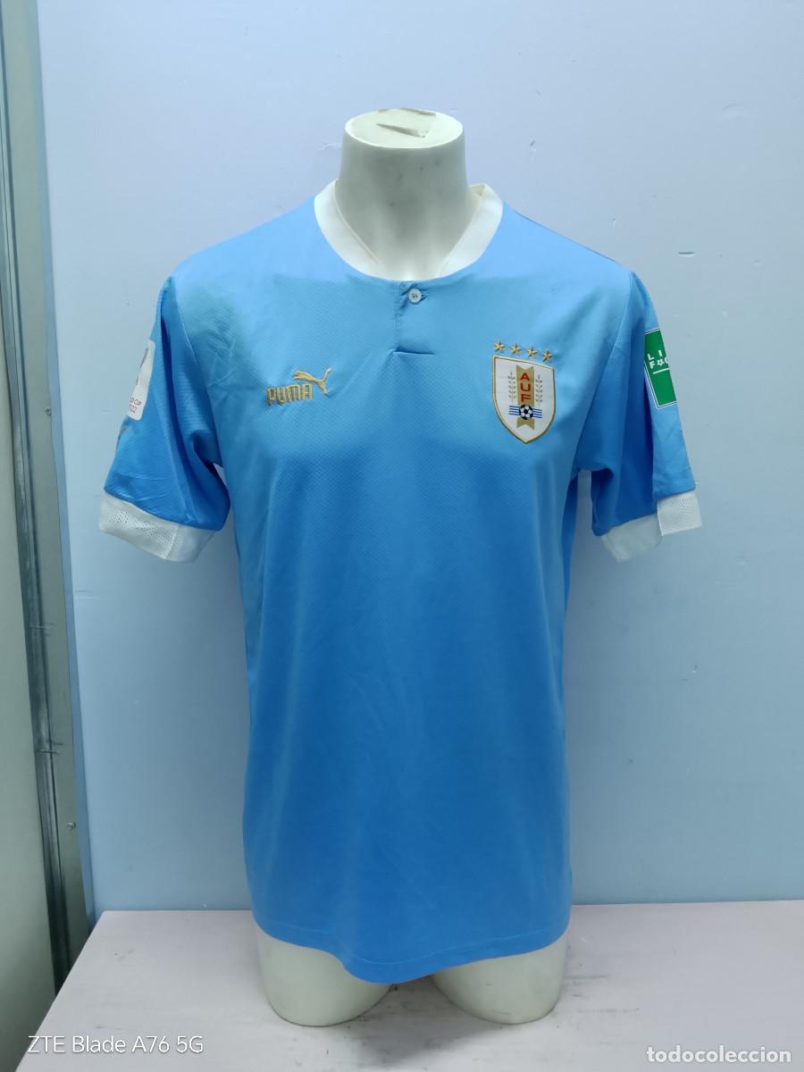 Coleccionismo deportivo: Uruguay seleccion camiseta futbol football shirt L 58cts