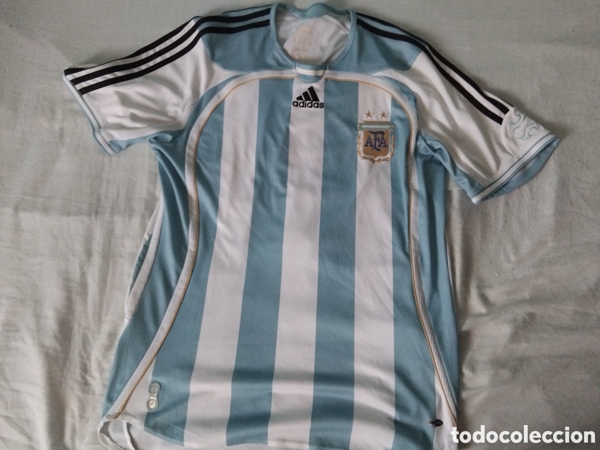 Coleccionismo deportivo: Camiseta Argentina Mundial 2006 talla M de adulto