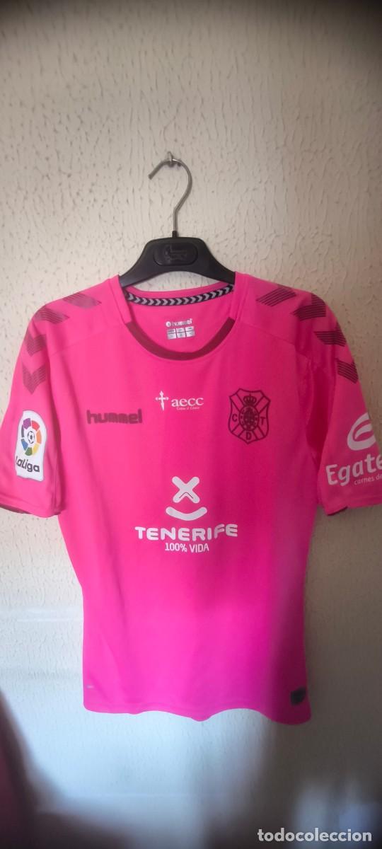 Sammelleidenschaft Sport: Original | Camiseta Futbol Shirt | Talla S | CD Tenerife - 7 Javi Mu&ntilde;oz - player issue match worn