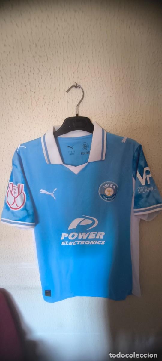 Sammelleidenschaft Sport: Original | Camiseta Futbol Shirt | Talla S | SD Ibiza 23 Ernesto Gomez match worn Copa vs Quintanar
