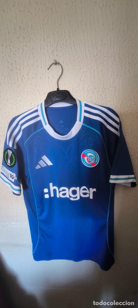 Collectionnisme sportif: Original | Camiseta Futbol Shirt | Talla S | Racing Estrasburgo 3 Ben Chilwell match worn vs Rayo