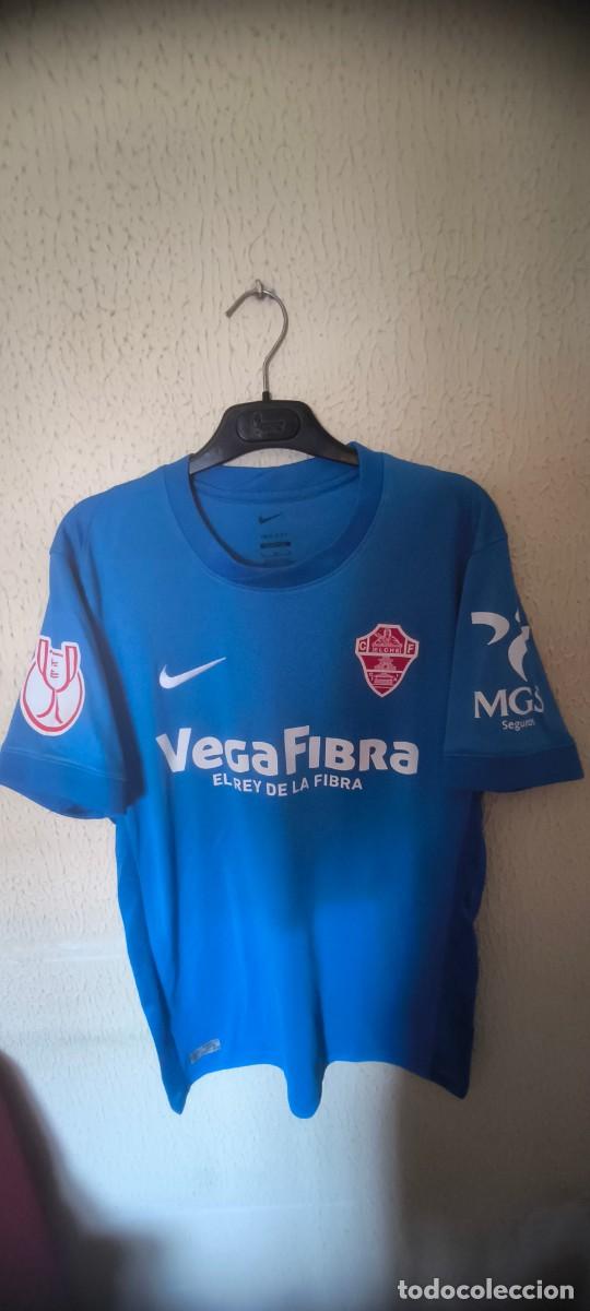 Collectionnisme sportif: Original | Camiseta Futbol Shirt | Talla M | Elche CF 8 Marc Aguado match worn Copa vs Quintanar