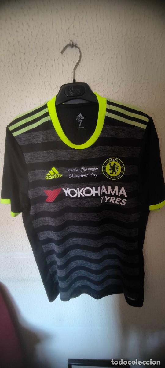 Sammelleidenschaft Sport: Original | Camiseta Futbol Shirt| Talla 7 player - M - L | Chelsea FC Premier League Champions issue