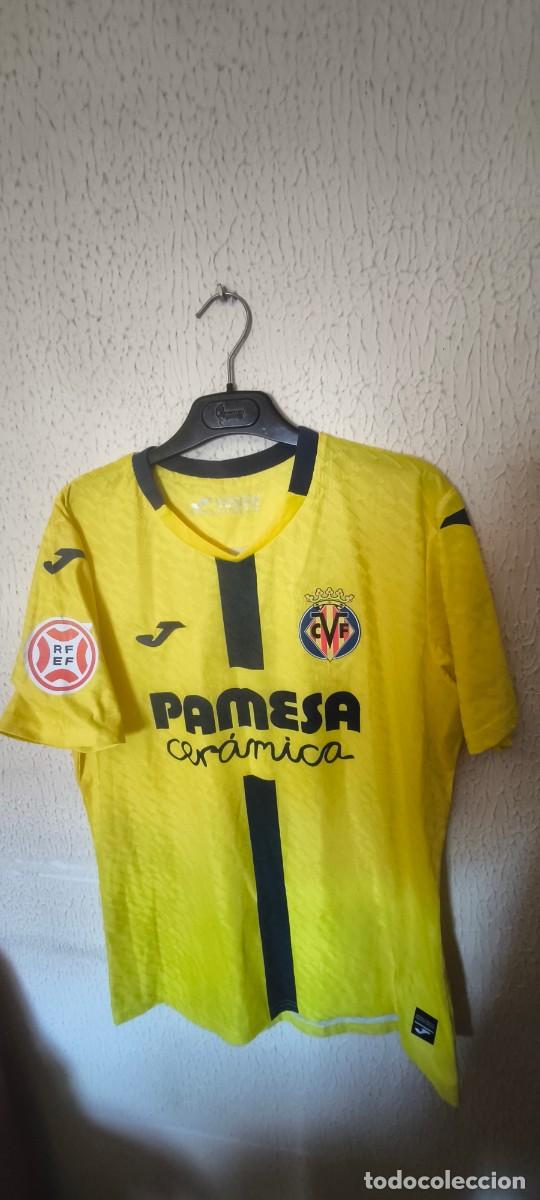 Coleccionismo deportivo: Original | Camiseta Futbol Shirt | Talla L | Villarreal CF B 15 Cheikh Tidiane match worn vs Sevilla