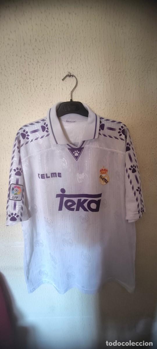 Coleccionismo deportivo: Original | Camiseta Futbol Shirt | Talla XL | Real Madrid CF - 8 Pedja Mijatovic - match worn