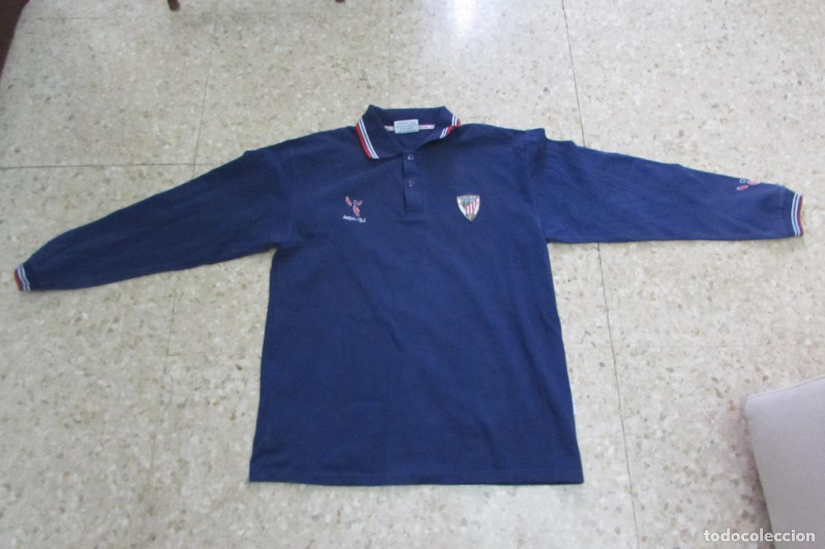 Coleccionismo deportivo: POLO AZUL ATHLETIC DE BILBAO - Foto 3
