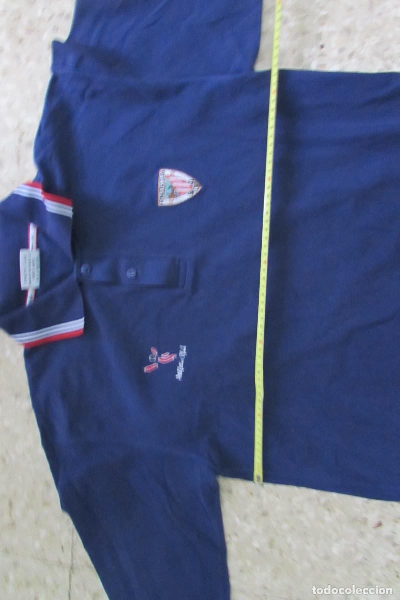 Coleccionismo deportivo: POLO AZUL ATHLETIC DE BILBAO - Foto 9