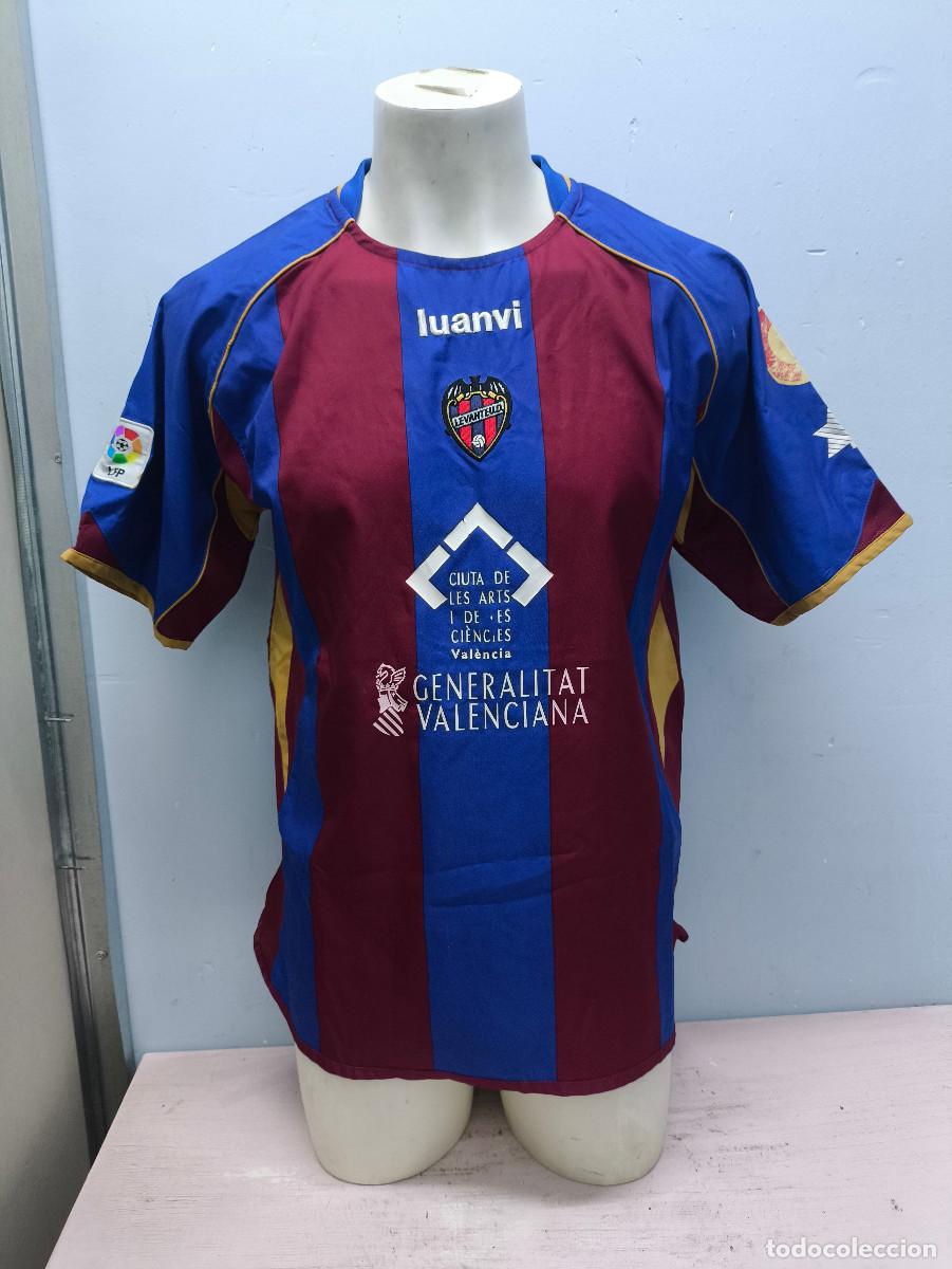 Coleccionismo deportivo: UD Levante Ceballos match worn camiseta futbol football shirt M 57cts