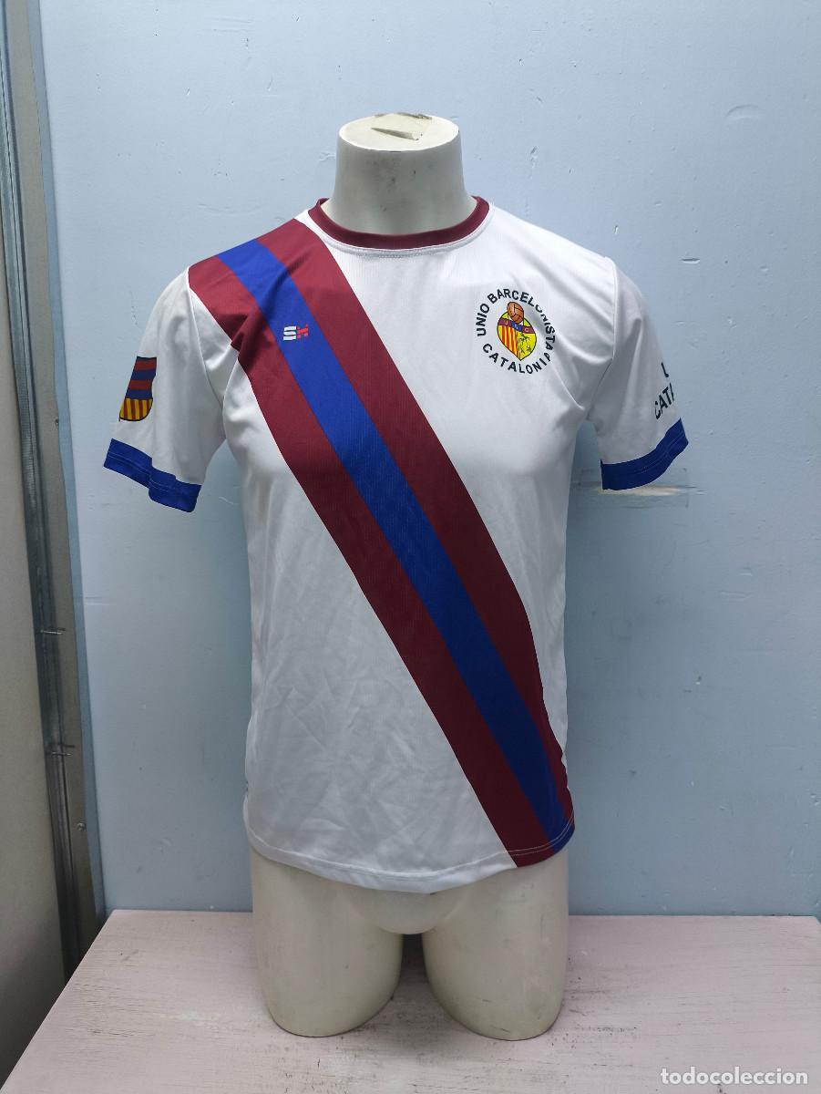 Coleccionismo deportivo: UD Catalonia Barcelona camiseta futbol football shirt s 54cts