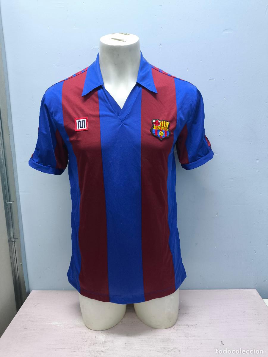 Coleccionismo deportivo: MEYBA FC Barcelona 1980 camiseta futbol original talla G 55cts