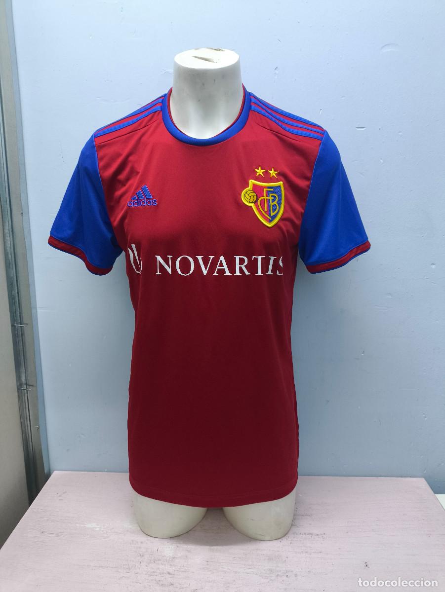 Coleccionismo deportivo: Basel Basilea FC camiseta futbol football shirt jersey switzerland swisse L 58cts