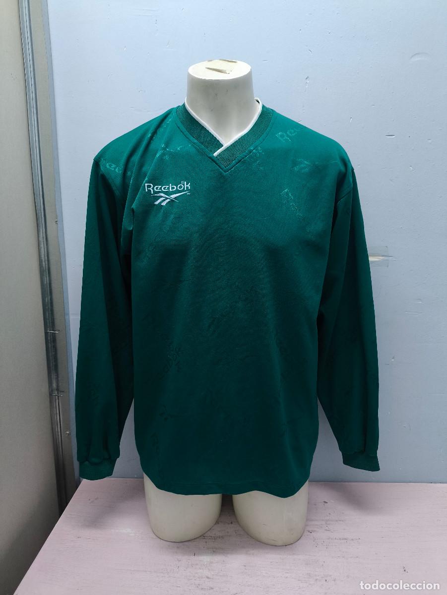 Coleccionismo deportivo: Reebok vintage football shirt camiseta futbol 1990s L