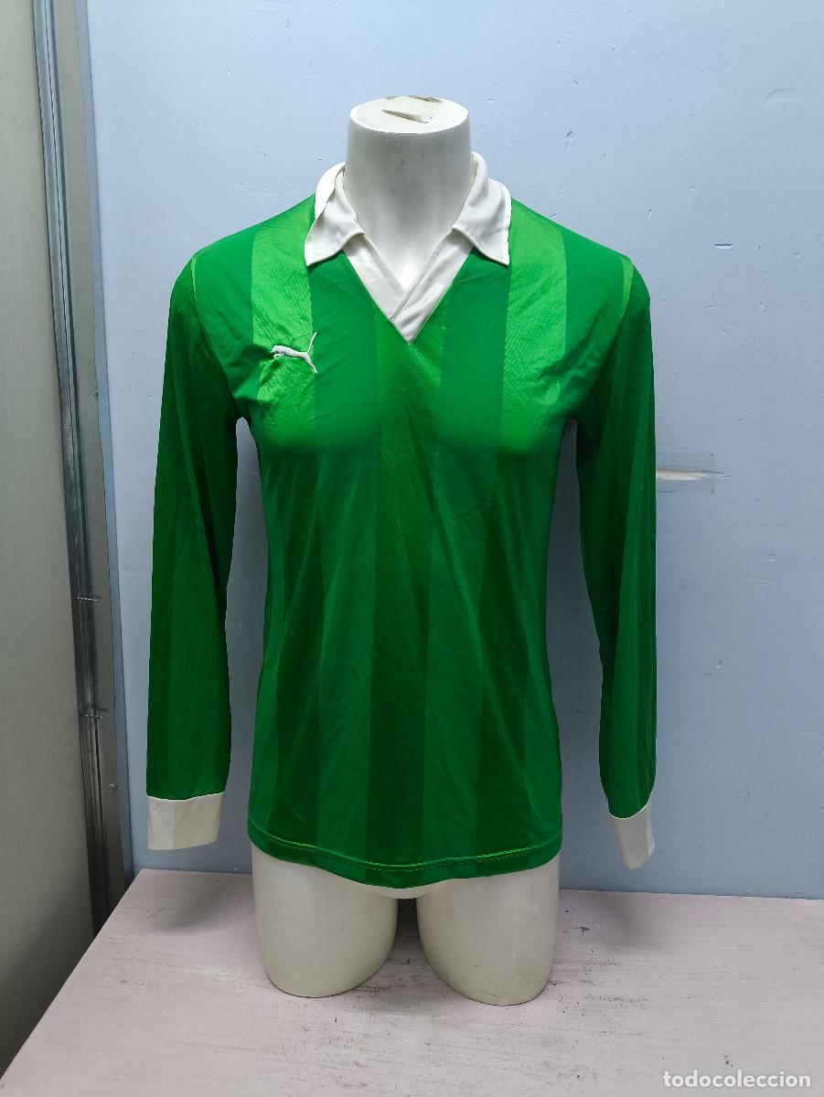 Coleccionismo deportivo: Puma 1980 vintage match player issue camiseta futbol worn trikot fussball football shirt L