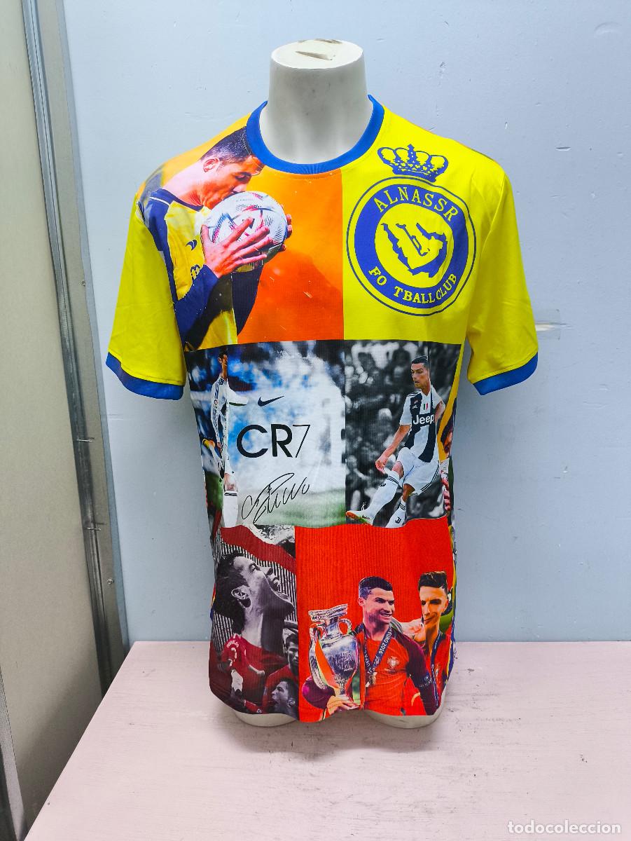 Coleccionismo deportivo: Al Nassr edici&oacute;n CR7 cristiano ronaldo Portugal camiseta fan football futbol fans zone xxl 62cts