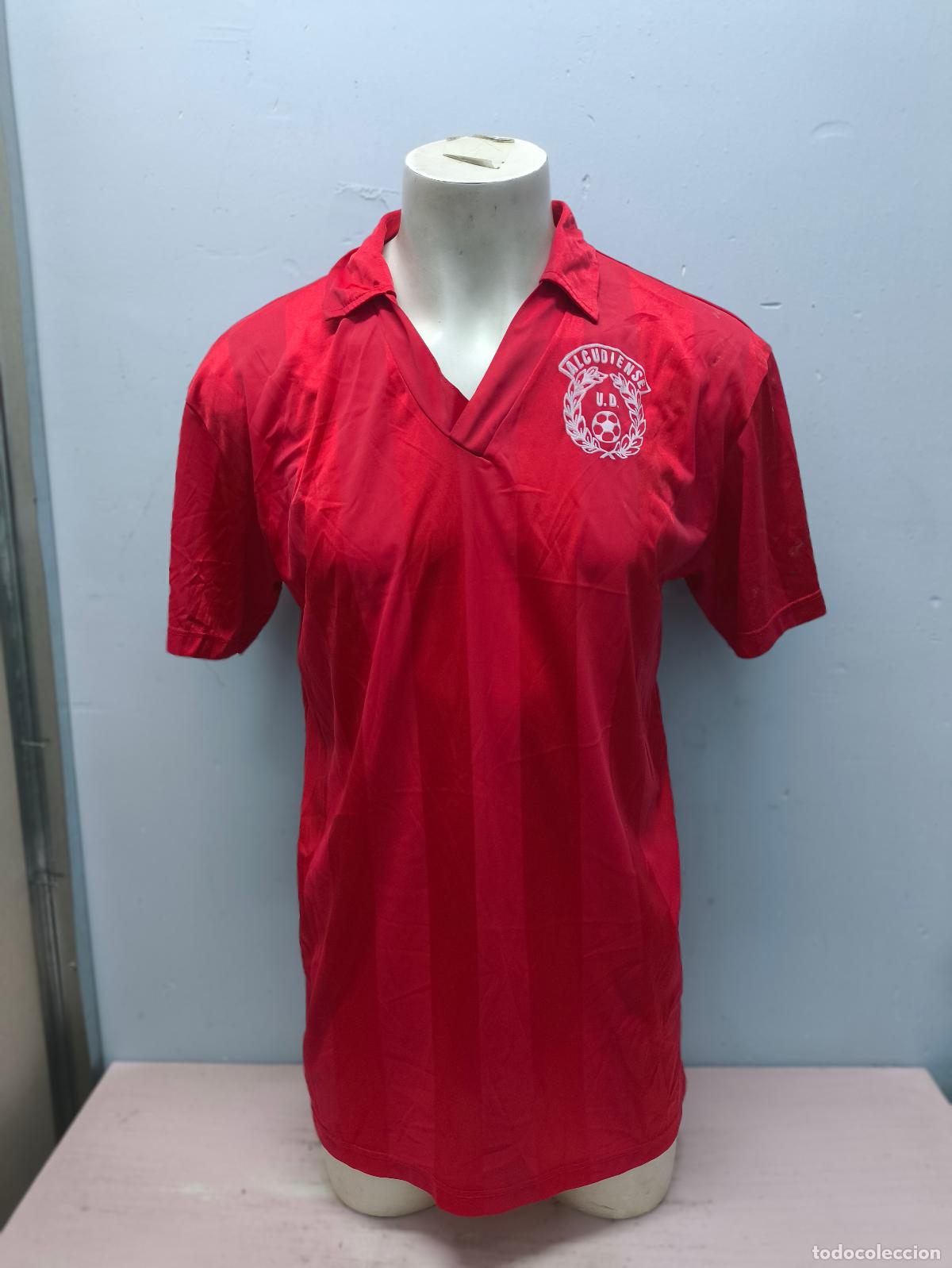 Coleccionismo deportivo: UD Alcudiense 1980 Alcudia de Crespins Valencia camiseta futbol football shirt M-L