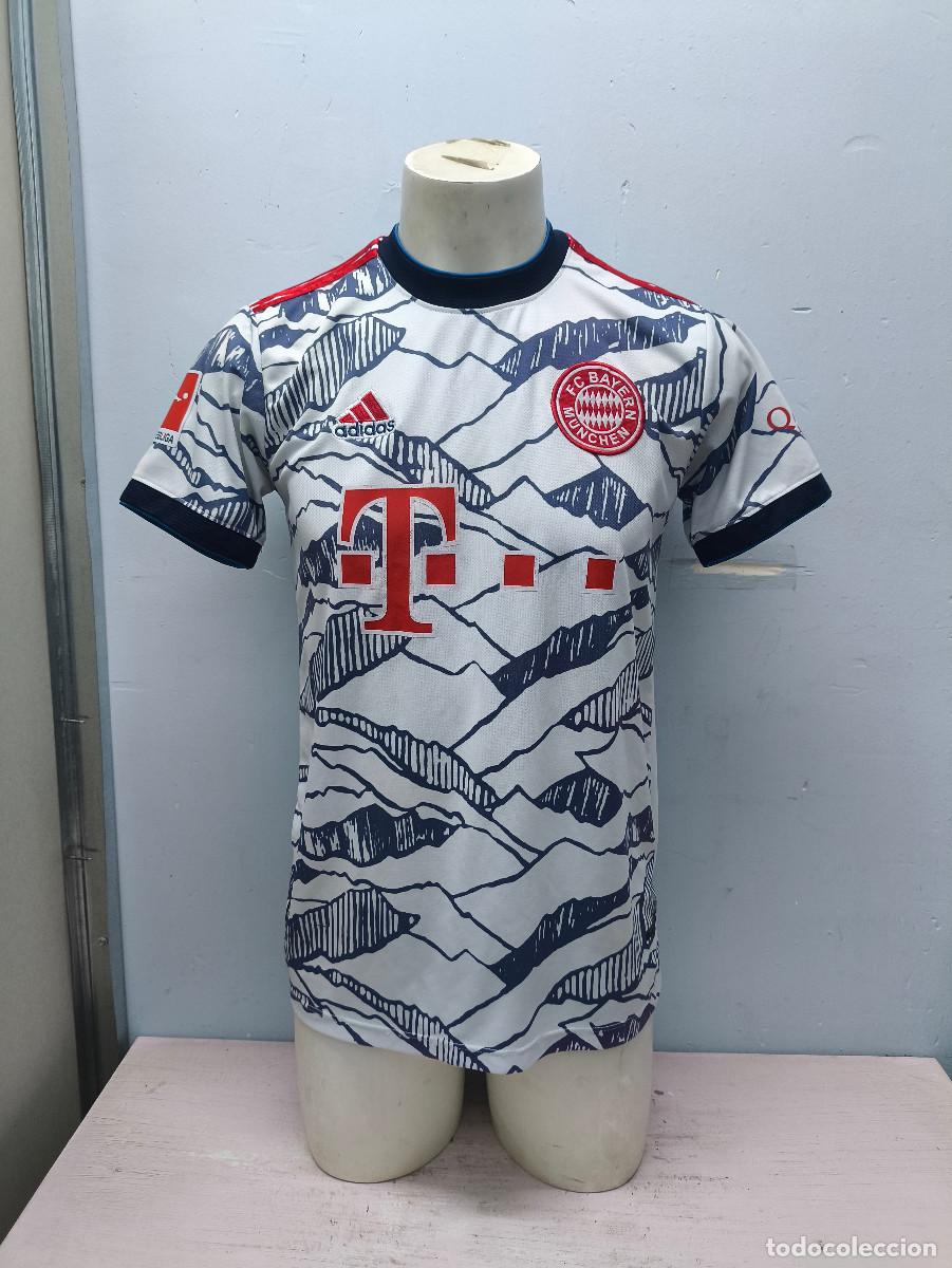 Coleccionismo deportivo: Lewandowski Bayern replic camiseta futbol football shirt M 53cts