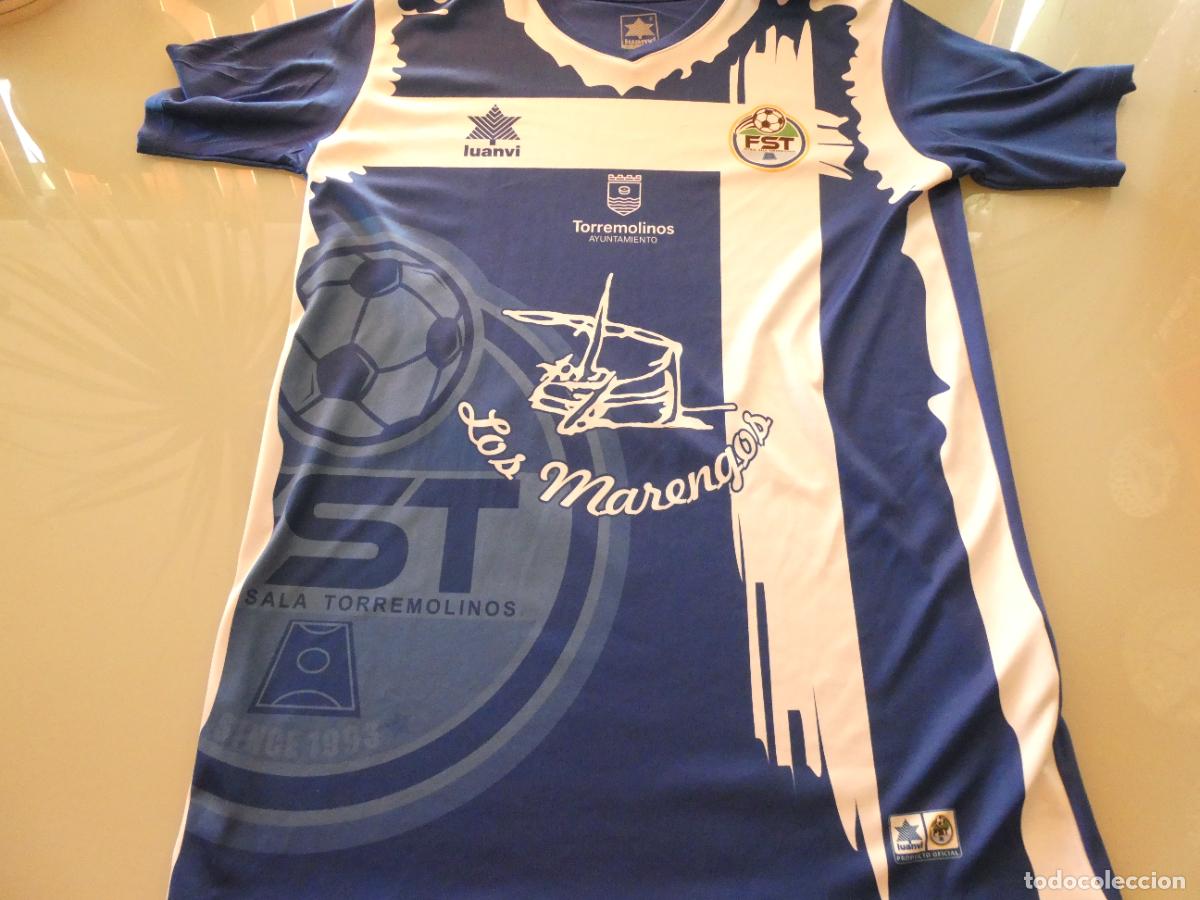 Coleccionismo deportivo: CAMISETA DE F&Uacute;TBOL SALA DE TORREMOLINOS, M&Aacute;LAGA FST. TALLA M. 130GR