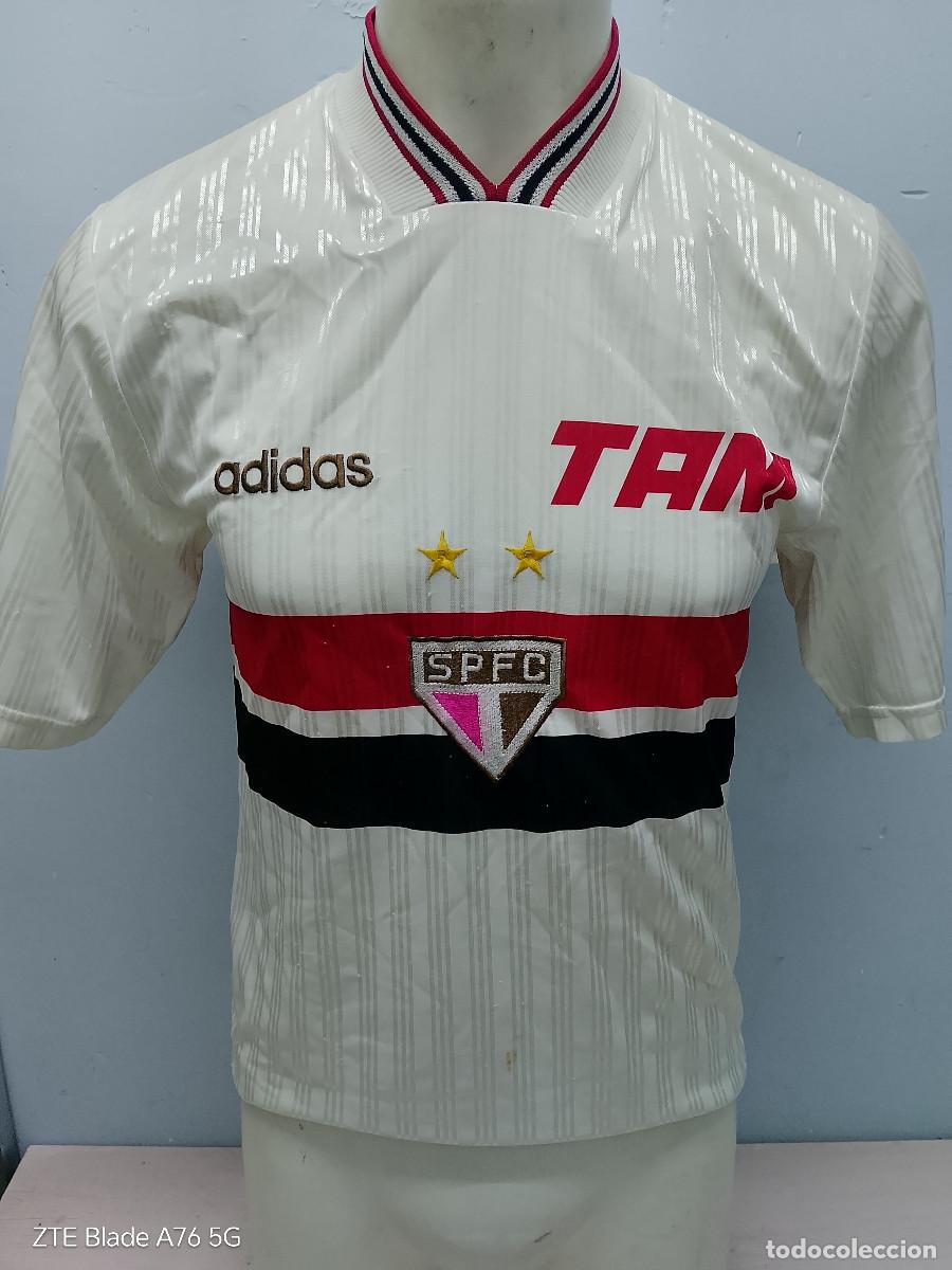 Coleccionismo deportivo: S&atilde;o Paulo Futebol Clube Brasil camiseta futbol football shirt S 52cts