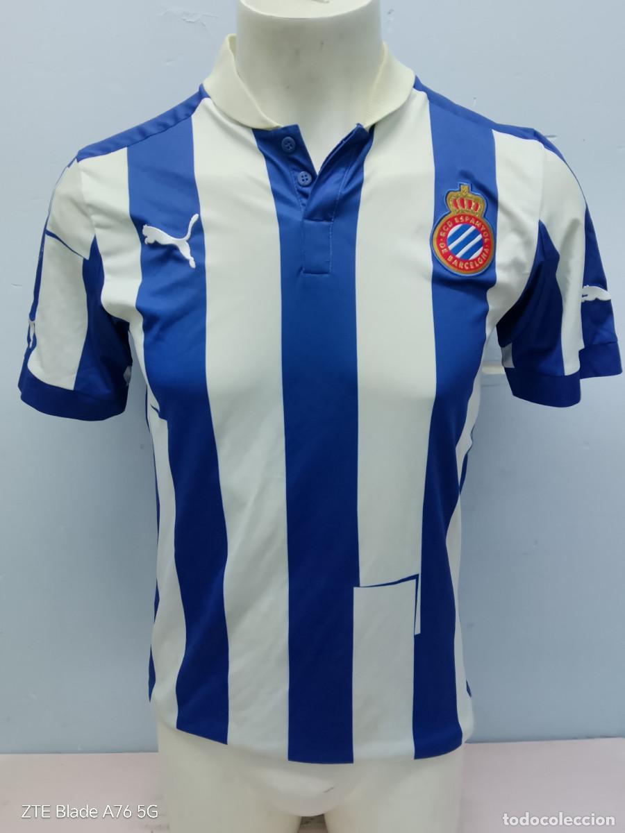 Coleccionismo deportivo: RCD Espanyol camiseta futbol football shirt M 52cts