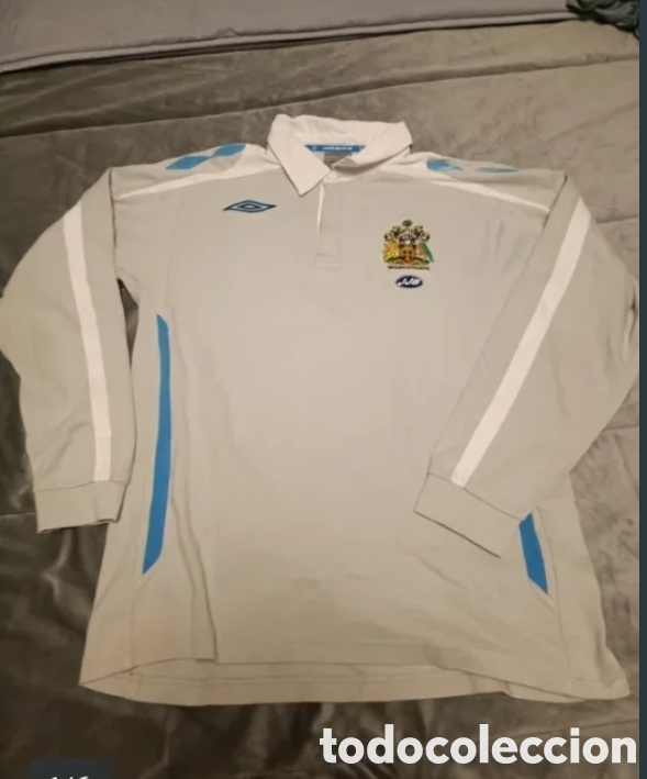 Coleccionismo deportivo: Camiseta entrenamiento Wigan
