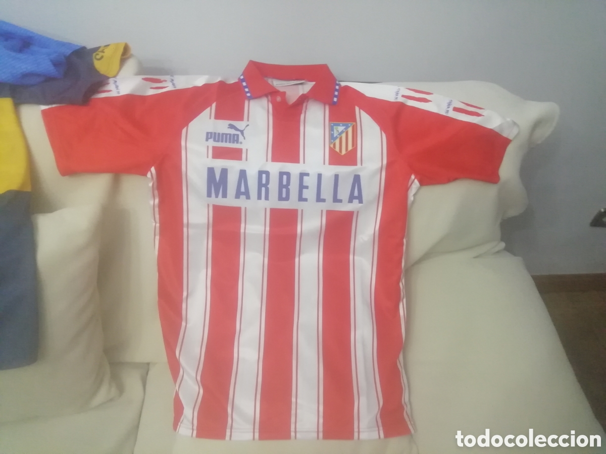 Coleccionismo deportivo: Camiseta manolo atl&eacute;tico Madrid. Talla xL