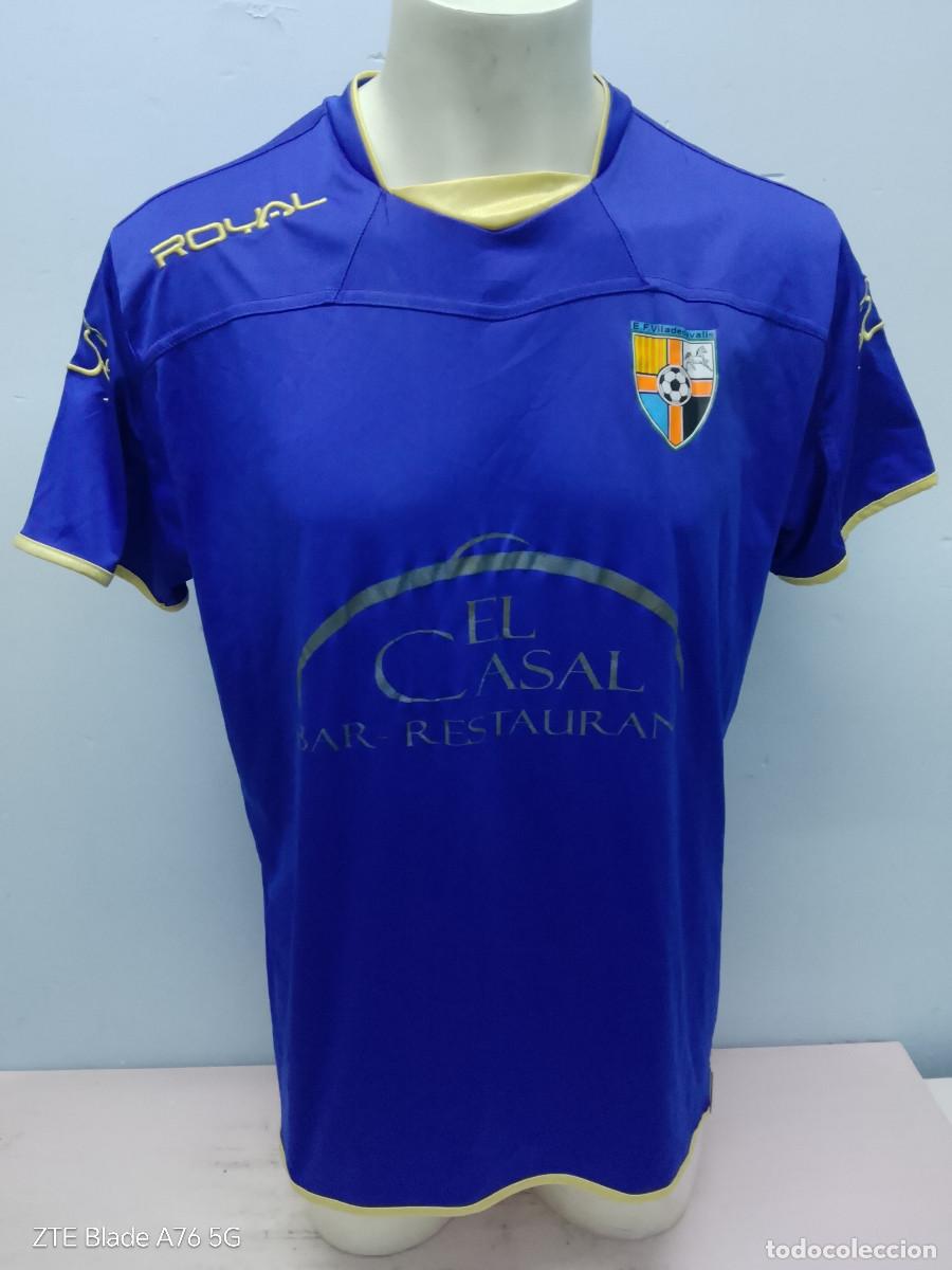 Coleccionismo deportivo: EF Viladecavalls Barcelona catalunya camiseta futbol football shirt L 60cts