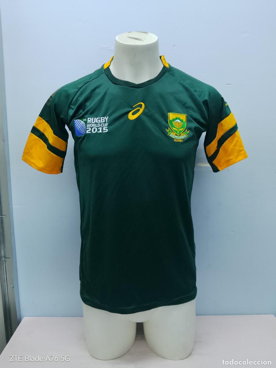 Coleccionismo deportivo: Southafrica Rugby jersey shirt camiseta sudafrica M 53cts