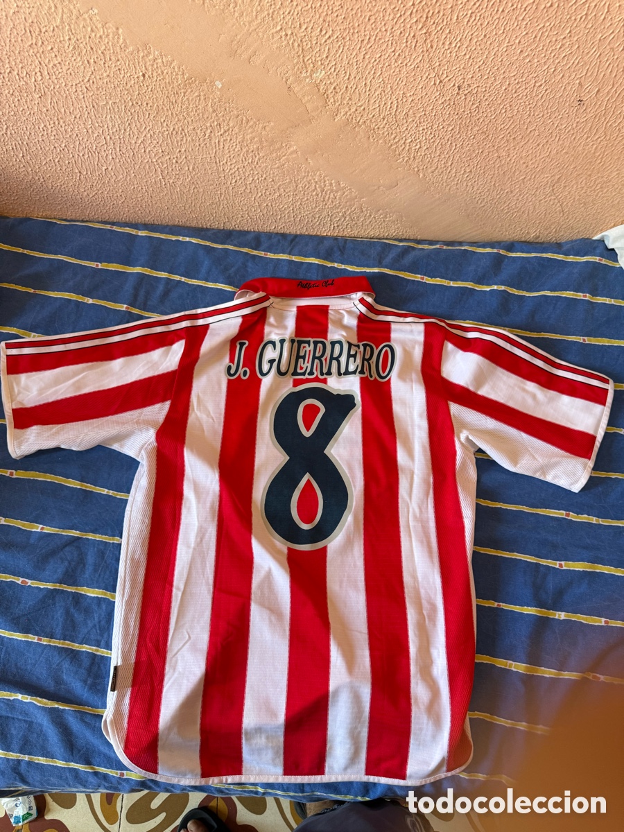 Coleccionismo deportivo: Camiseta del atl&eacute;tico de Bilbao firmada