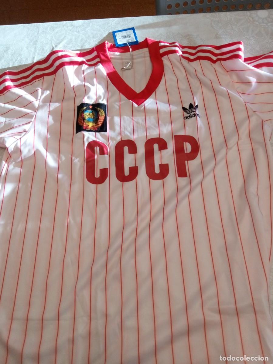 Coleccionismo deportivo: Camiseta de URRS Mundial Espa&ntilde;a1982