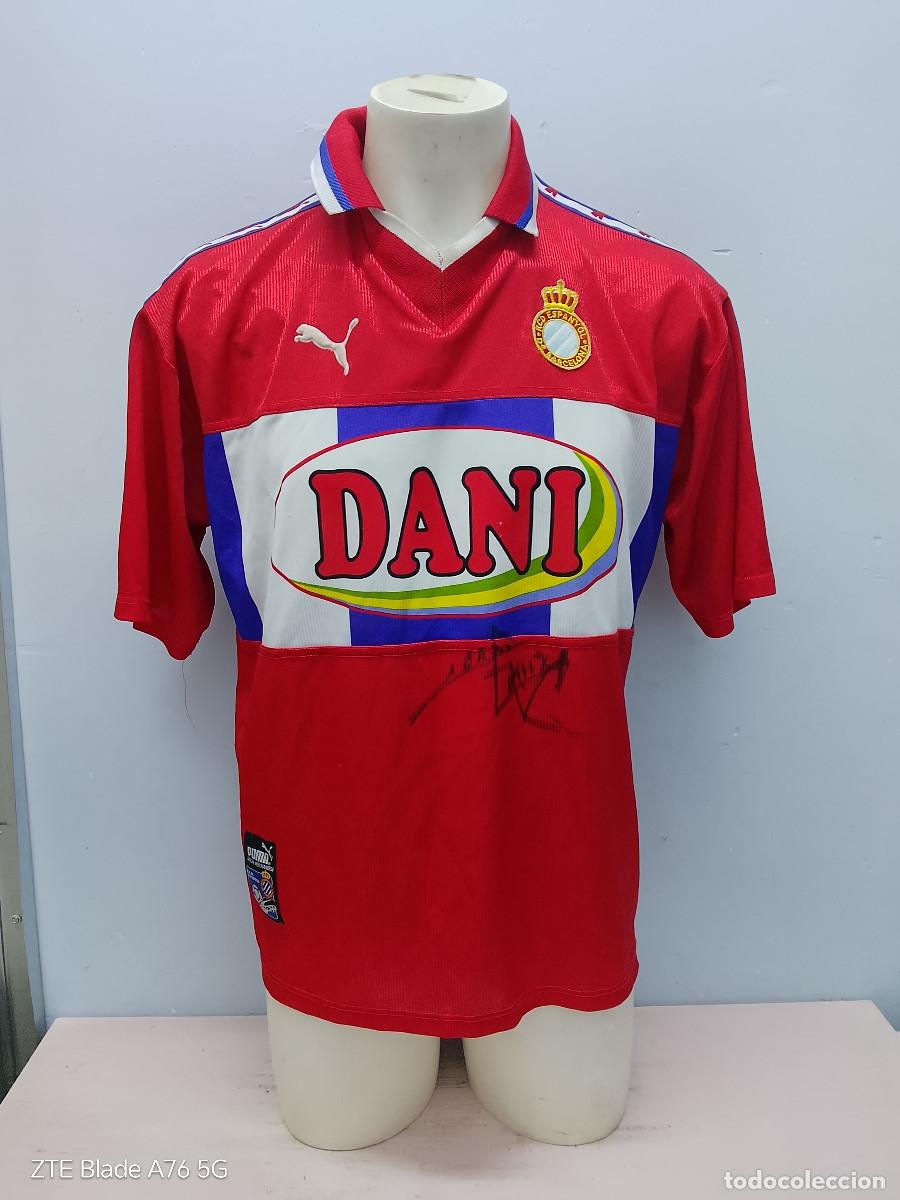 Coleccionismo deportivo: Joan Tomas RCD Espanyol match worn camiseta futbol Cyprus league AEK football shirt xl 64cts