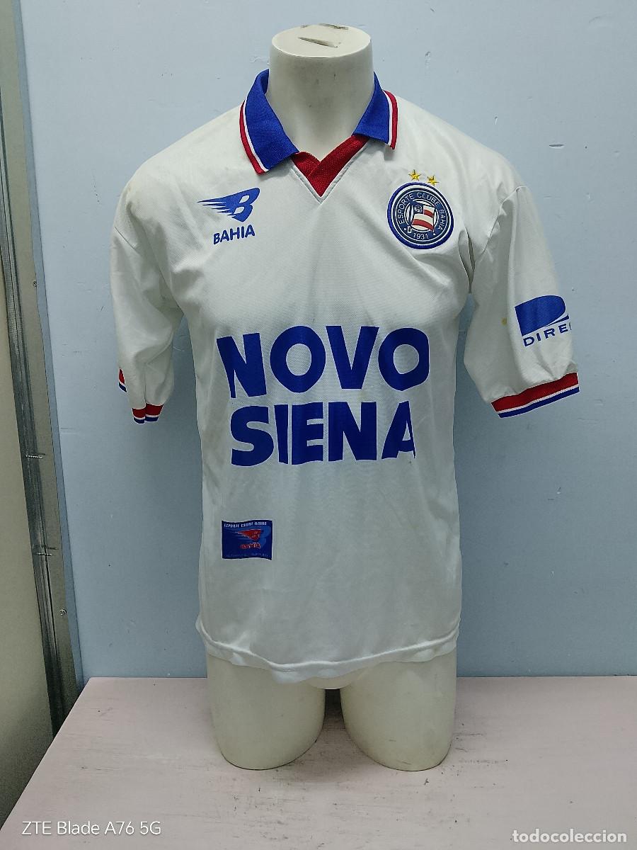 Coleccionismo deportivo: Esporte Clube Bahia Brasil camiseta futbol football shirt M 56cts