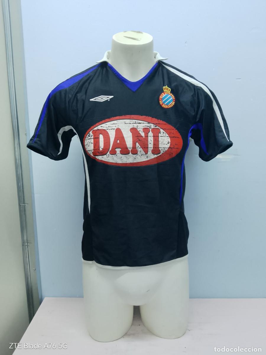 Coleccionismo deportivo: RCD Espanyol match worn camiseta futbol football shirt xs 50cts