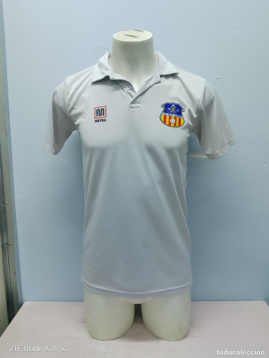 Coleccionismo deportivo: UE Sant Andreu polo train entreno camiseta futbol Barcelona M 52cts
