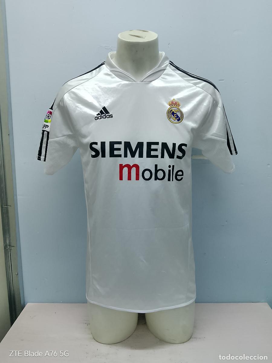 Coleccionismo deportivo: Real Madrid 2004 camiseta futbol football shirt M 53cts