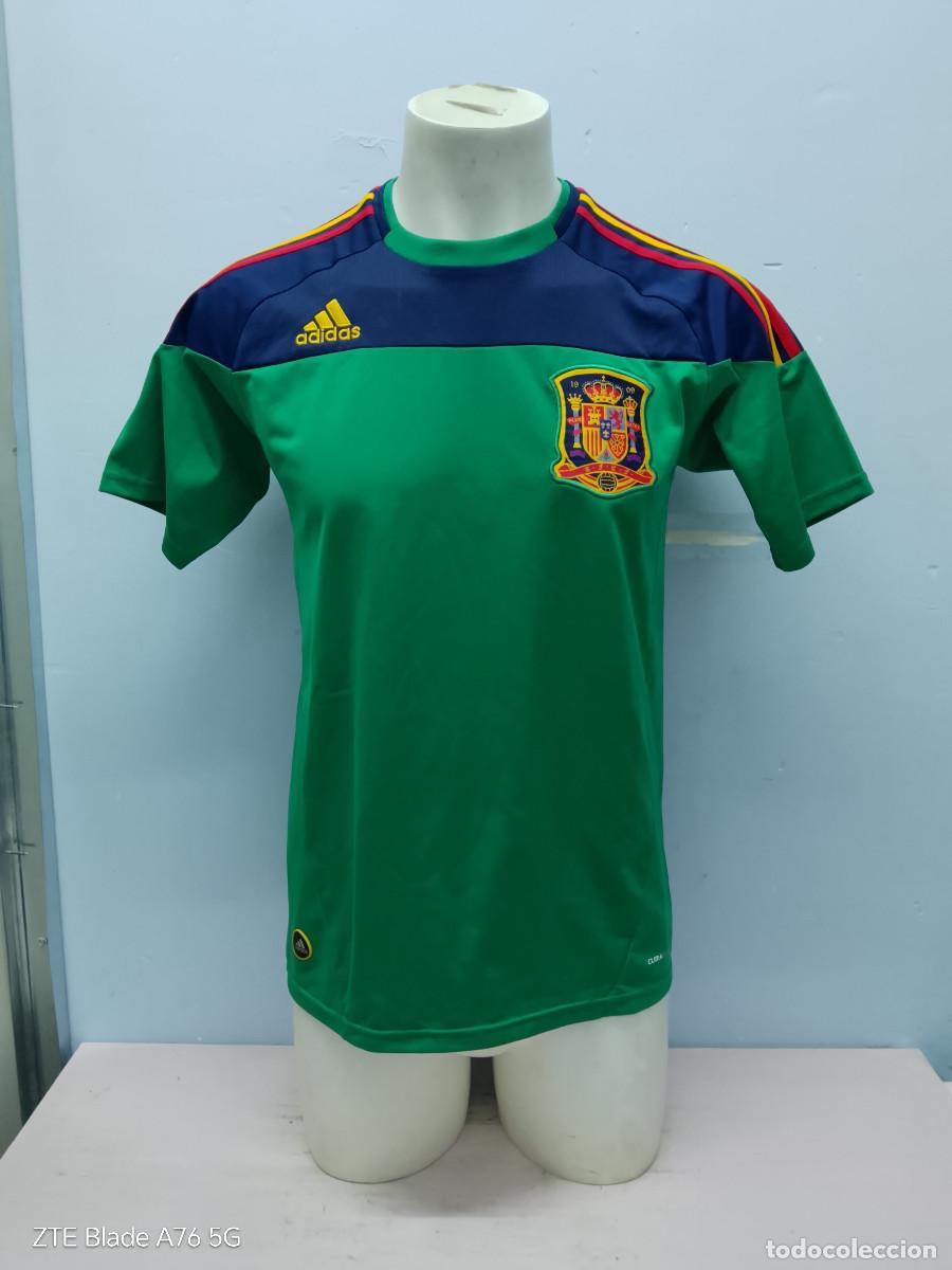Coleccionismo deportivo: Espa&ntilde;a portero Iker casillas camiseta futbol seleccion Spain football shirt xs 54cts