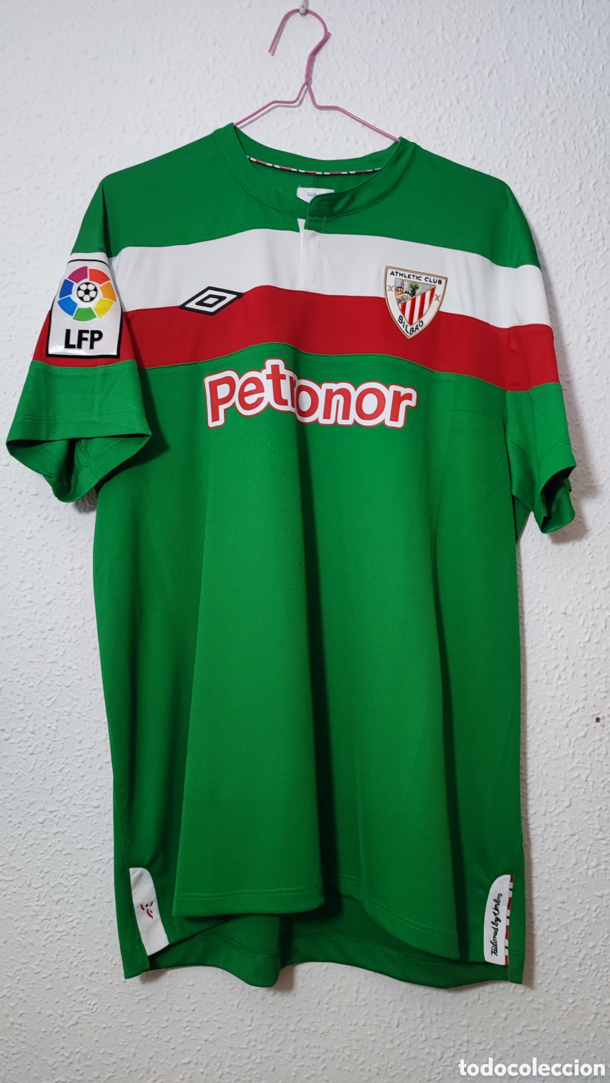Coleccionismo deportivo: Camiseta Athletic club bilbao visitante 2011