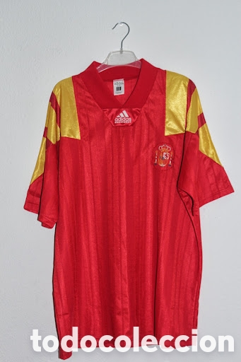 Coleccionismo deportivo: Camiseta Selecci&oacute;n espa&ntilde;ola 1988