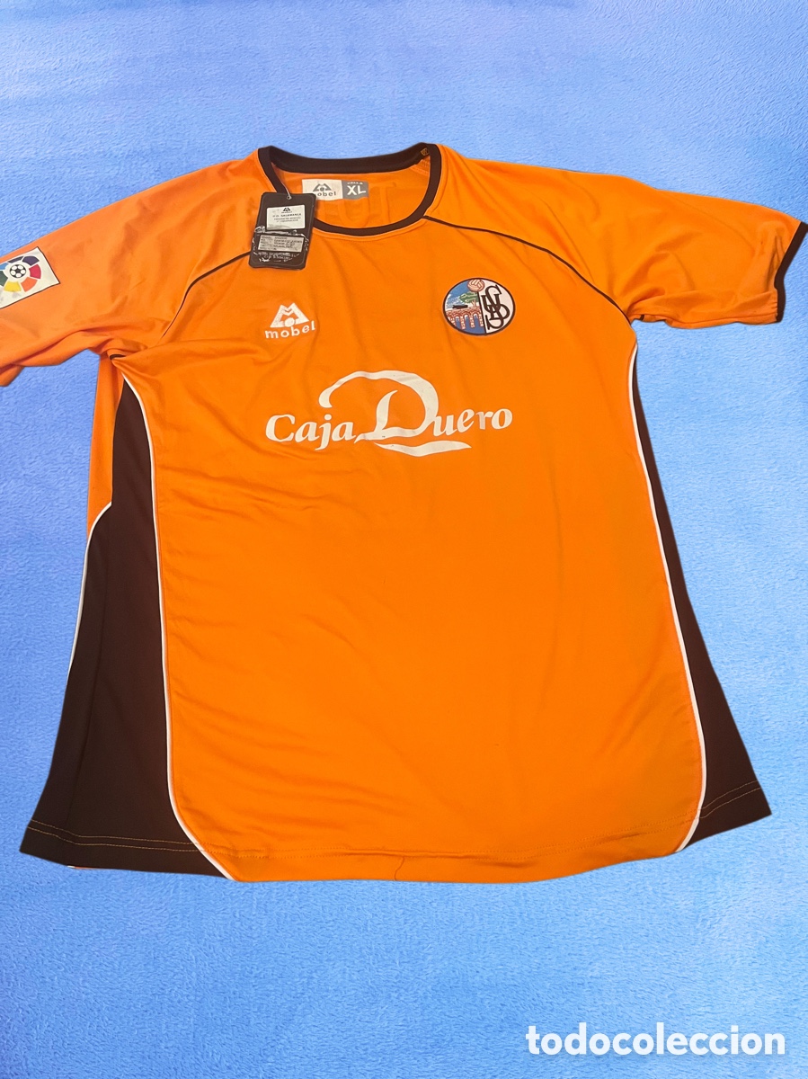 Coleccionismo deportivo: Camiseta F&uacute;tbol Mobel UDS Naranja 2009 2010