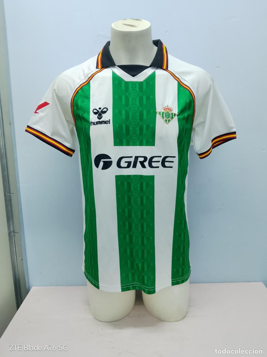 Coleccionismo deportivo: Real Betis camiseta futbol football shirt m 54cts