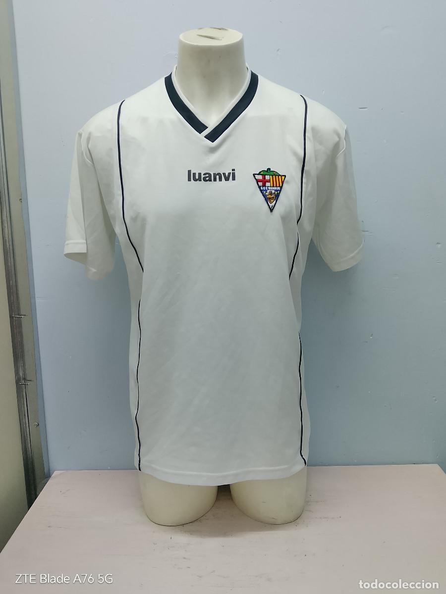 Coleccionismo deportivo: Associaci&oacute; Club Esportiu Sansur Sants Barcelona camiseta futbol football shirt xl