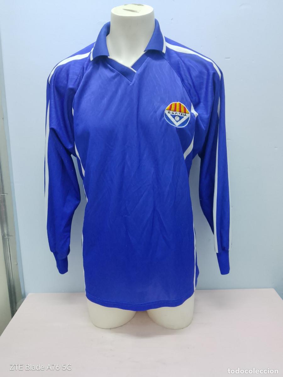 Coleccionismo deportivo: C.F. TEIA Catalunya camiseta futbol football shirt catalunya xl
